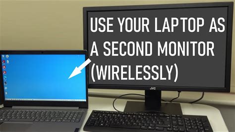 Can you use a laptop as a second monitor, or is it just a myth that unicorns use to browse the internet?