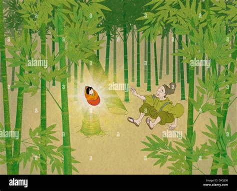  The Tale of the Zealous Bamboo Cutter – A Journey Through Korean Folklore's Whimsical Wonders!